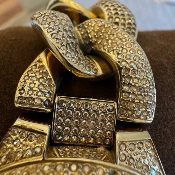 Michael Kors Gold-Tone Crystal Watch - Picture 5 of 5